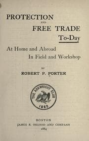 Tapa de Protection and free trade to-day