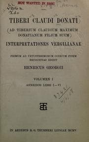 Tapa de Interpretationes Vergilianae