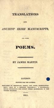 Tapa de Translations from ancient Irish manuscripts and other poems
