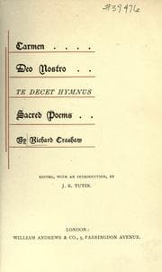 Tapa de Carmen Deo Nostro, Te decet hymnus