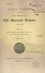 Tapa de State papers relating to the defeat of the Spanish Armada, anno 1588