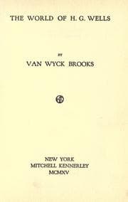 Tapa de World Of H. G. Wells, The