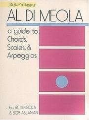 Tapa de Al Di Meola - A Guide To Chords, Scales and Arpeggios