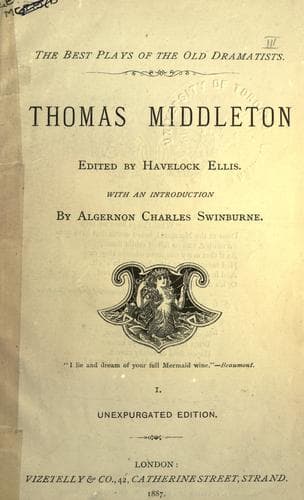 Tapa de Thomas Middleton