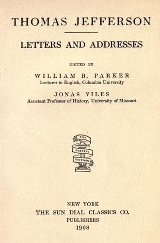 Tapa de Letters and addresses