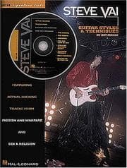 Tapa de Steve Vai - Guitar Styles and Techniques (Signature Licks)