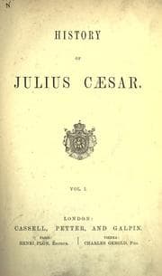 Tapa de History of Julius Caesar