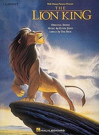 Tapa de The Lion King - Clarinet