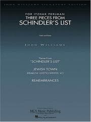 Tapa de Three Pieces from Schindler's List