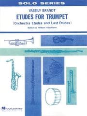 Tapa de Etudes for Trumpet