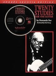 Tapa de Andres Segovia - Twenty Studies for Guitar