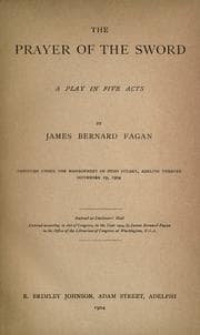 Tapa de The prayer of the sword