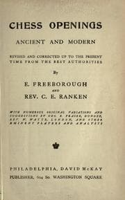 Tapa de Chess openings ancient and modern
