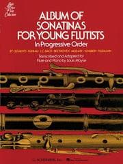 Tapa de Album of Sonatinas for Young Flutists