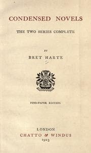 Tapa de Condensed novels, the two series complete
