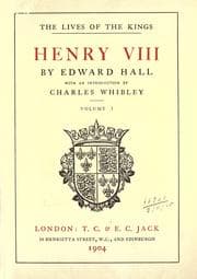 Tapa de Henry VIII