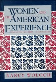 Tapa de Women and the American experience