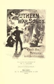 Tapa de Southern war songs