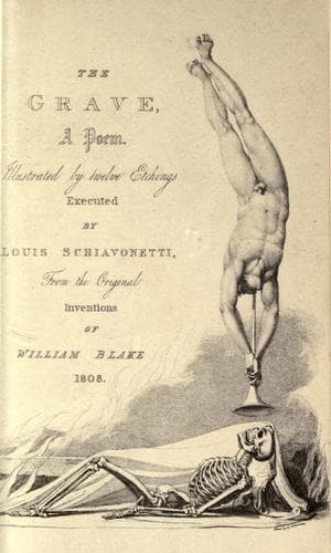 Tapa de The grave. A poem