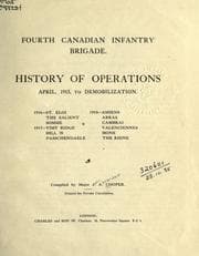 Tapa de Fourth Canadian Infantry Brigade