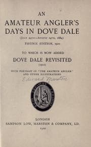 Tapa de An amateur angler's days in Dove Dale