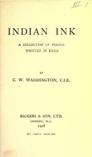 Tapa de Indian ink