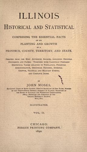 Tapa de Illinois, historical and statistical