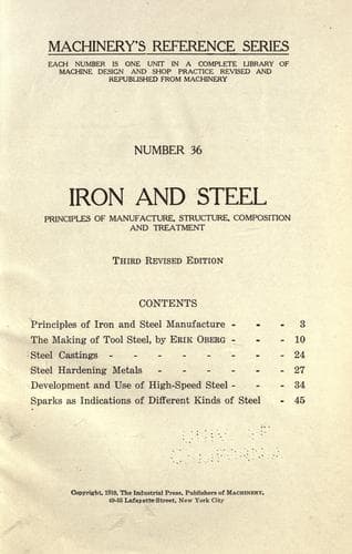 Tapa de Iron and steel
