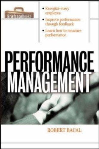 Tapa de Performance management