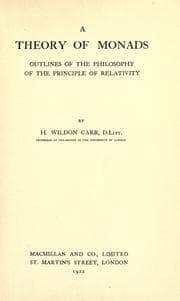 Tapa de A theory of monads