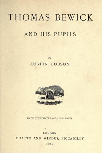 Tapa de Thomas Bewick and his pupils