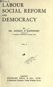 Tapa de Labour, social reform and democracy