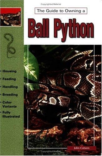 Tapa de Guide to Owning a Ball Python (Guide to Owning A...)