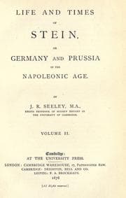Tapa de Life and times of Stein