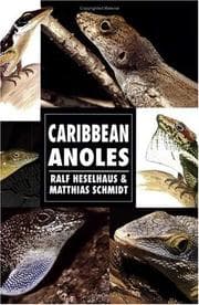 Tapa de Caribbean Anoles (Herpetology Series)