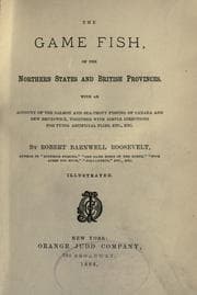 Tapa de The game fish of the northern states and British provinces