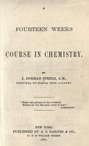 Tapa de A fourteen weeks course in chemistry