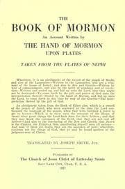 Tapa de The Book of Mormon