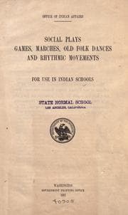 Tapa de Social plays, games, marches, old folk dances and rhythmic movements