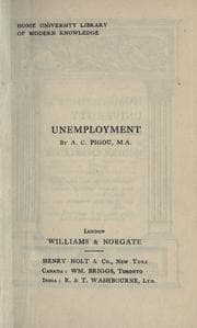Tapa de Unemployment