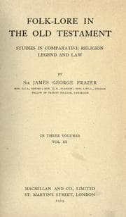 Tapa de Folk-lore in the Old Testament