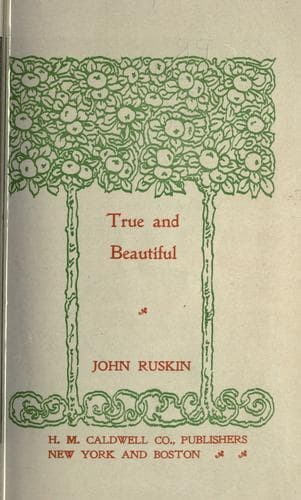 Tapa de True and beautiful
