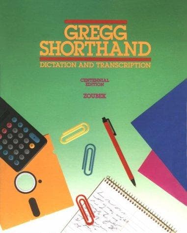 Tapa de Gregg Shorthand