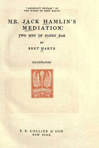 Tapa de Mr. Jack Hamlin's mediation