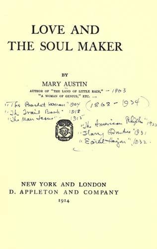 Tapa de Love and the soul maker