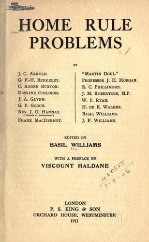 Tapa de Home rule problems