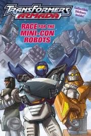 Tapa de Transformers Race for the Mini-Con Robots