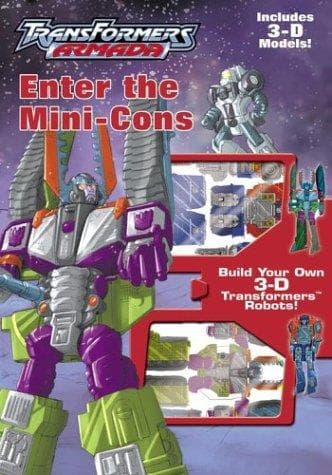 Tapa de Enter the Mini-Cons (Transformers Armada)