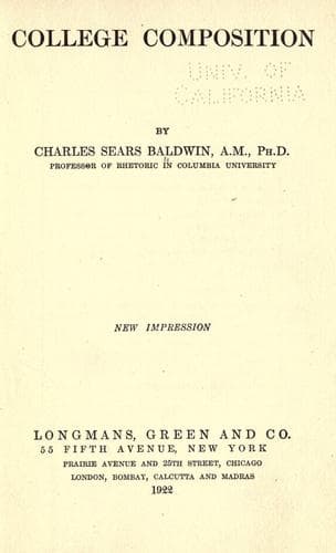 Tapa de College composition