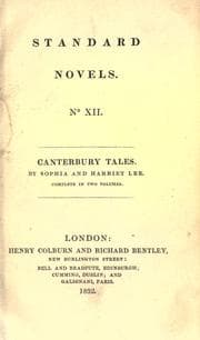 Tapa de Canterbury tales